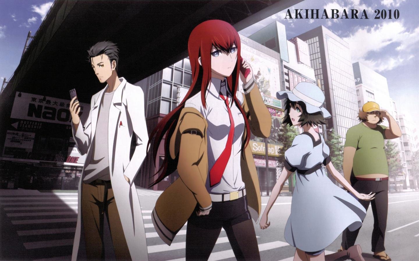 Free download Steins Gate background ID:316080 hd 1440x900 for PC