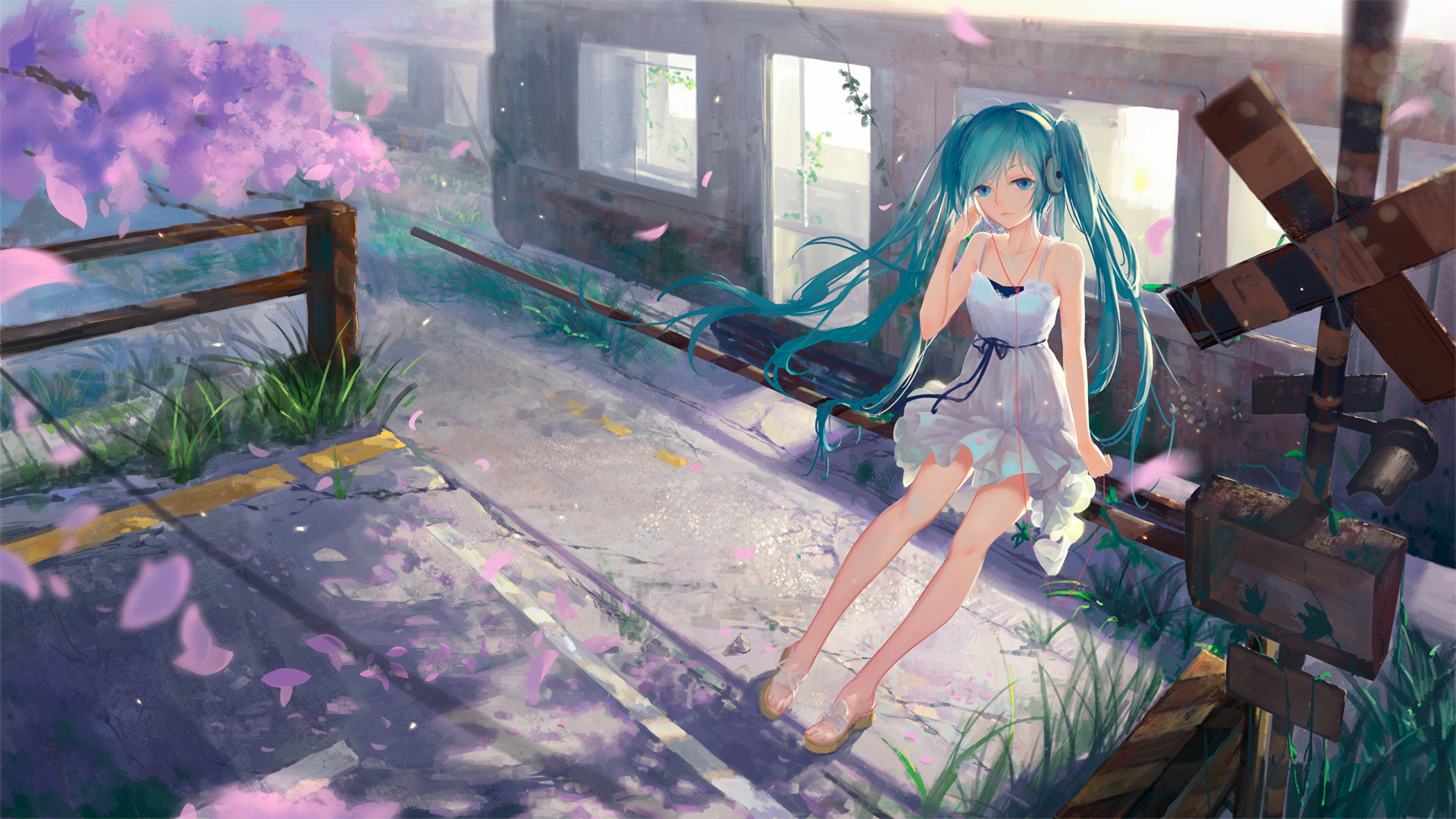 Awesome Hatsune Miku free wallpaper ID:1894 for full hd 1080p PC