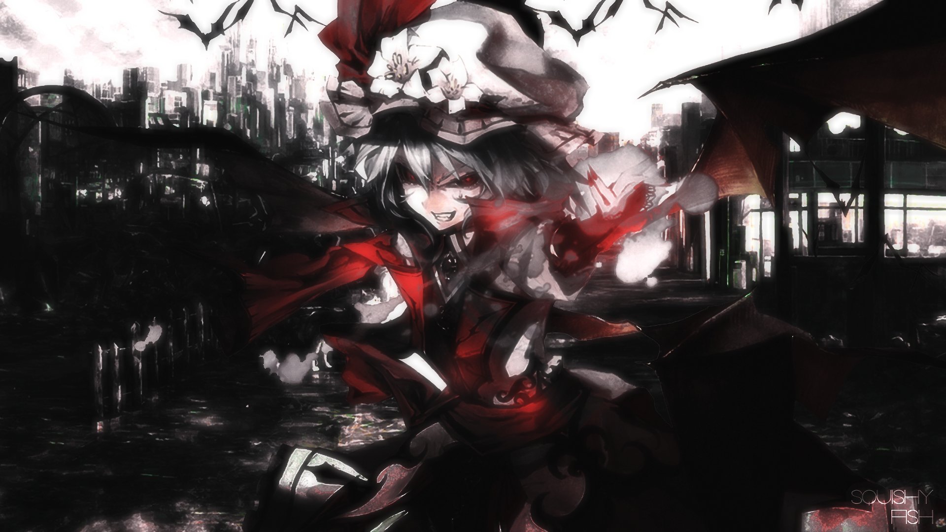 Free download Remilia Scarlet wallpaper ID:222461 hd 1920x1080 for computer