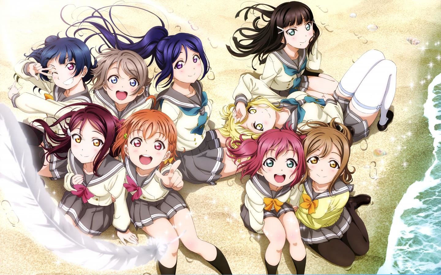 Awesome Love Live! free wallpaper ID:152342 for hd 1440x900 PC