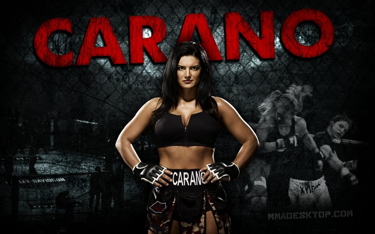 Awesome Gina Carano free background ID:53418 for hd 1440x900 PC