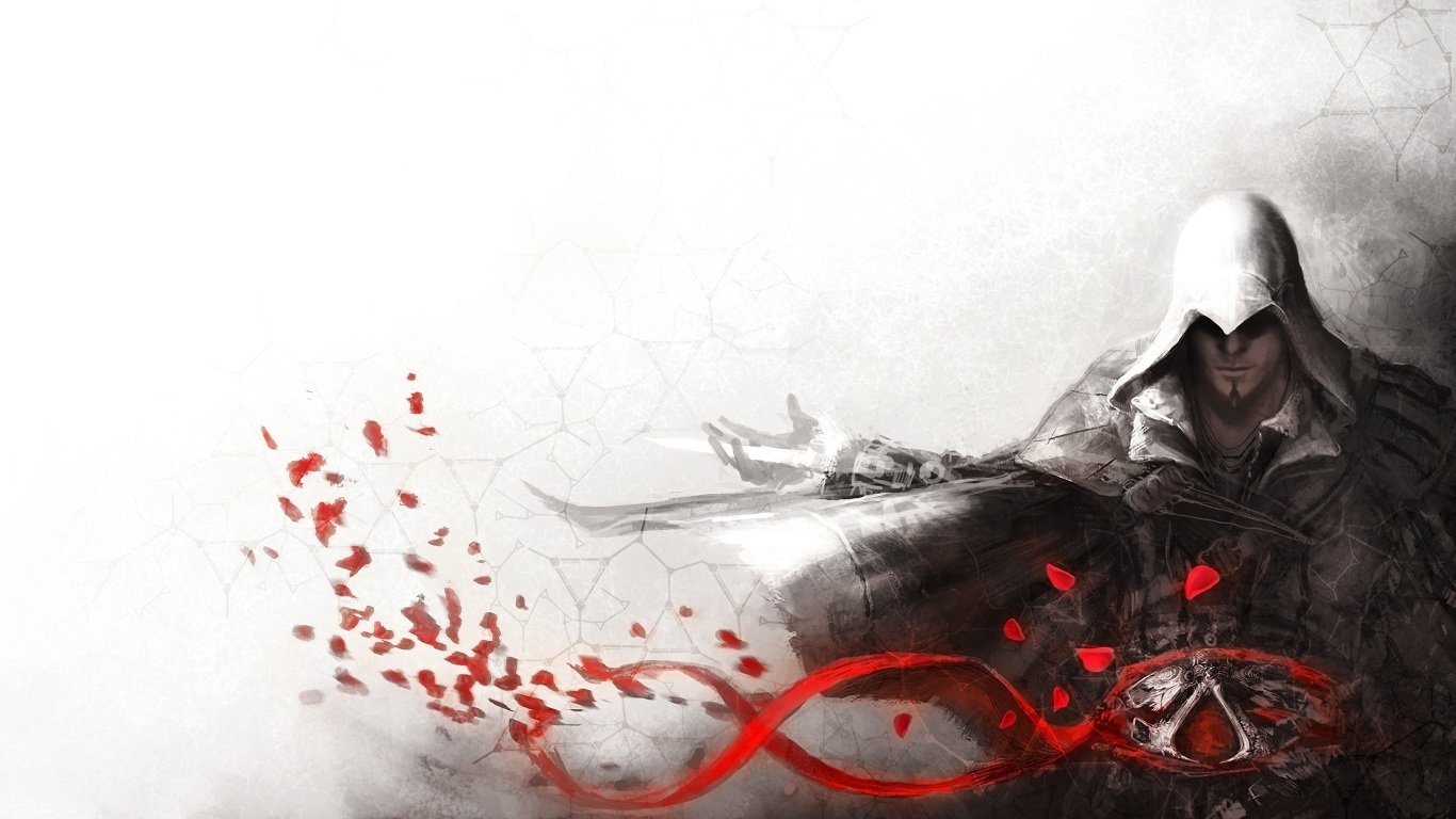 Free download Ezio (Assassin's Creed) background ID:188207 1366x768 laptop for computer