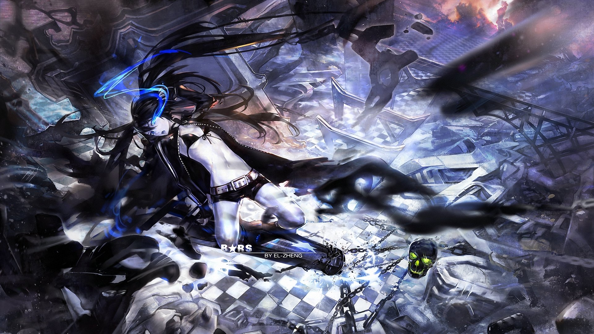 Free Black Rock Shooter high quality wallpaper ID:454956 for full hd 1080p computer