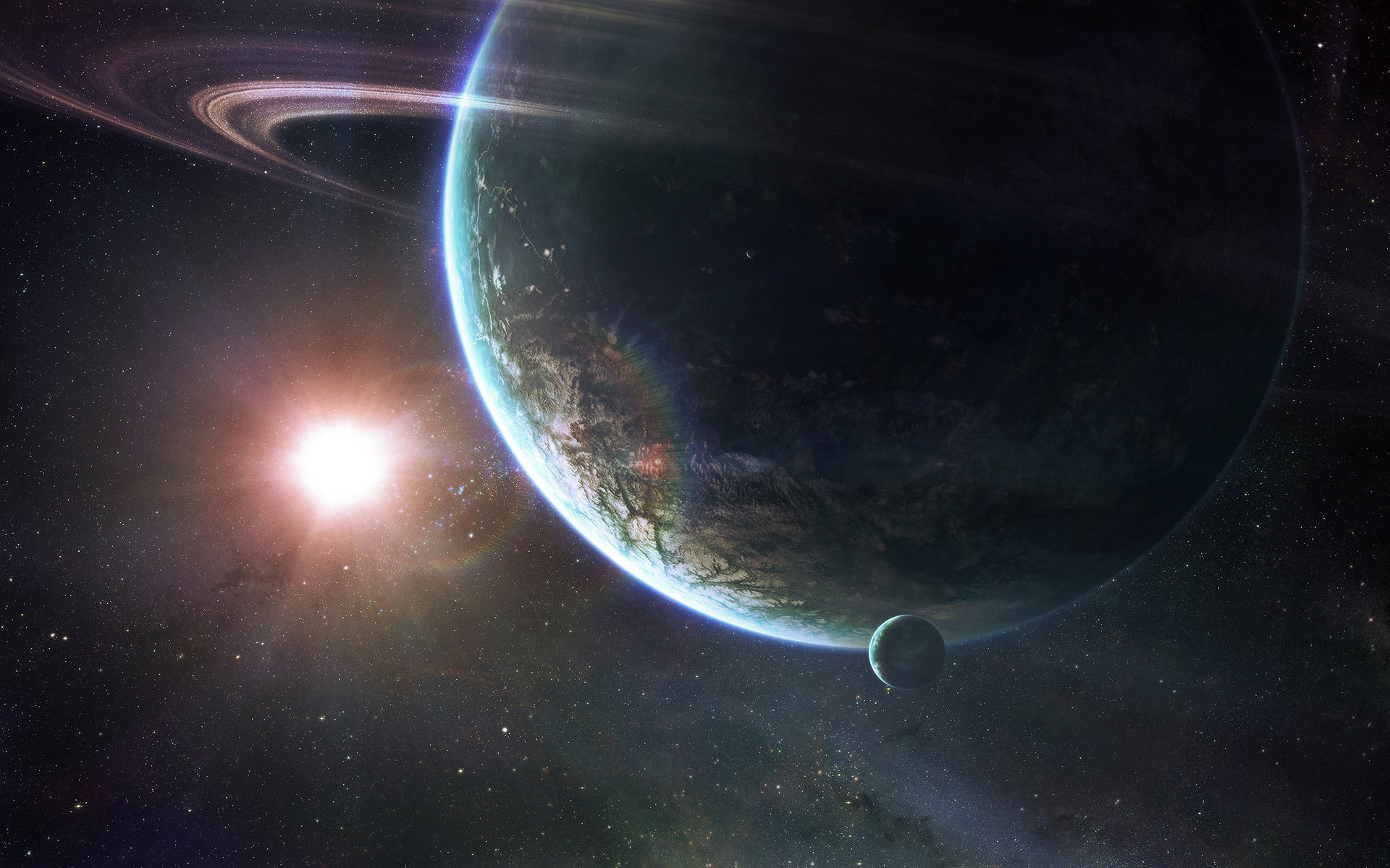 Awesome Planetary Ring free wallpaper ID:256461 for hd 1920x1200 desktop