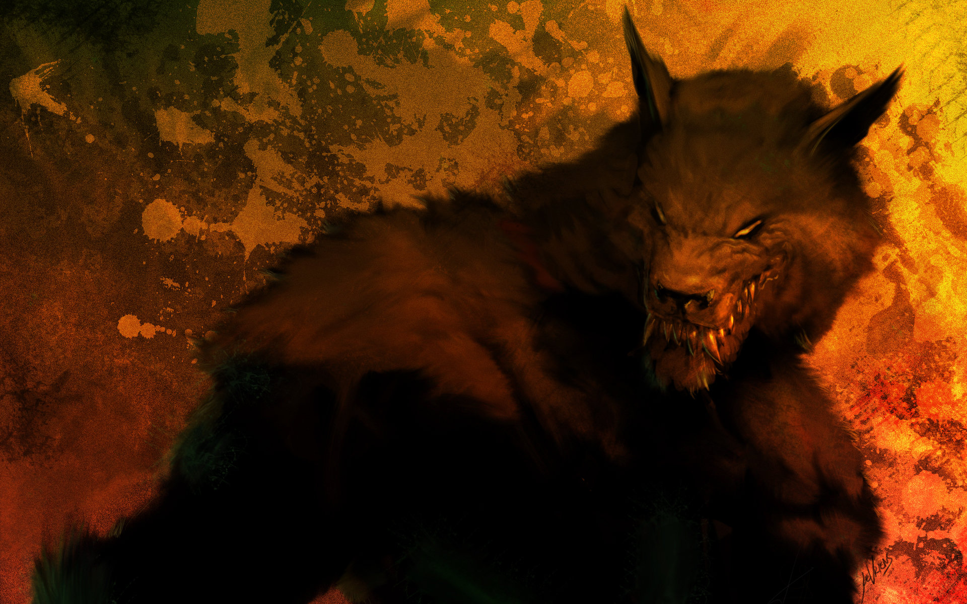 High resolution Werewolf hd 1920x1200 background ID:163690 for PC