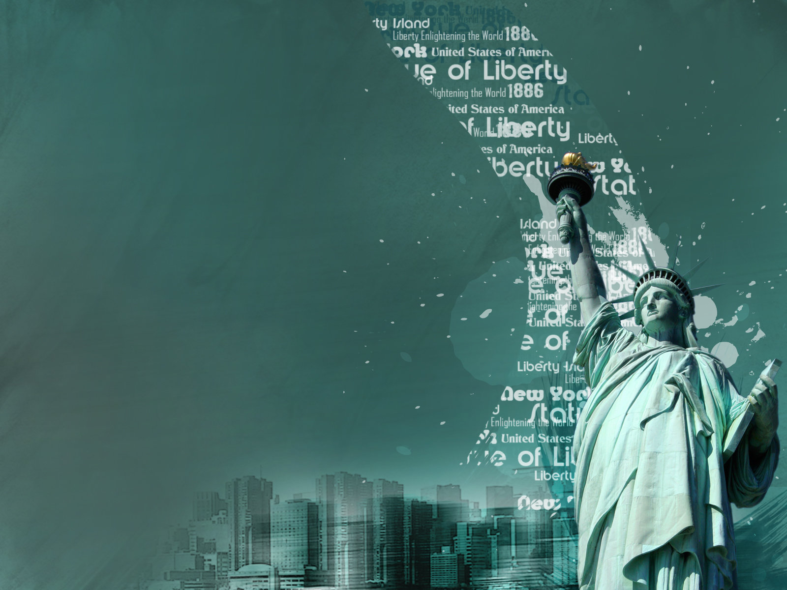Free Statue Of Liberty high quality background ID:475972 for hd 1600x1200 PC