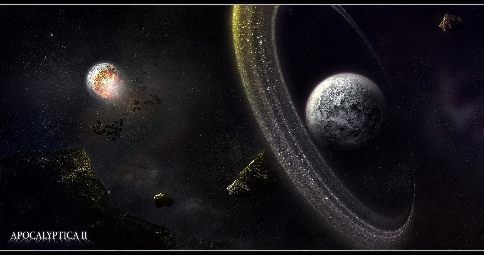 Awesome Planetary Ring free wallpaper ID:256355 for hd 2048x1080 PC