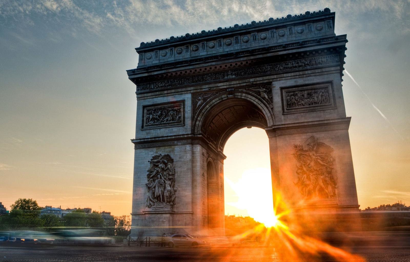 Awesome Arc De Triomphe free wallpaper ID:493961 for hd 1600x1024 PC