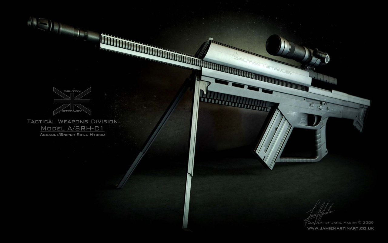 Awesome Sniper Rifle free wallpaper ID:282973 for hd 1280x800 desktop