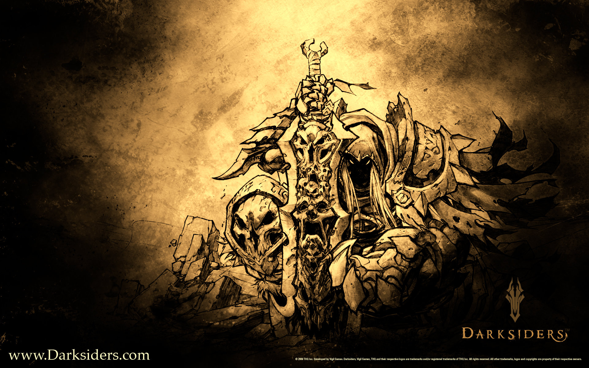 Awesome Darksiders free background ID:409835 for hd 1920x1200 PC