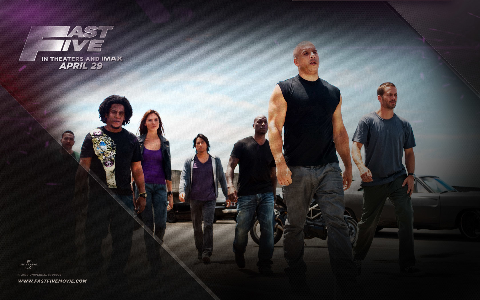 Download hd 1680x1050 Fast Five computer wallpaper ID:340157 for free