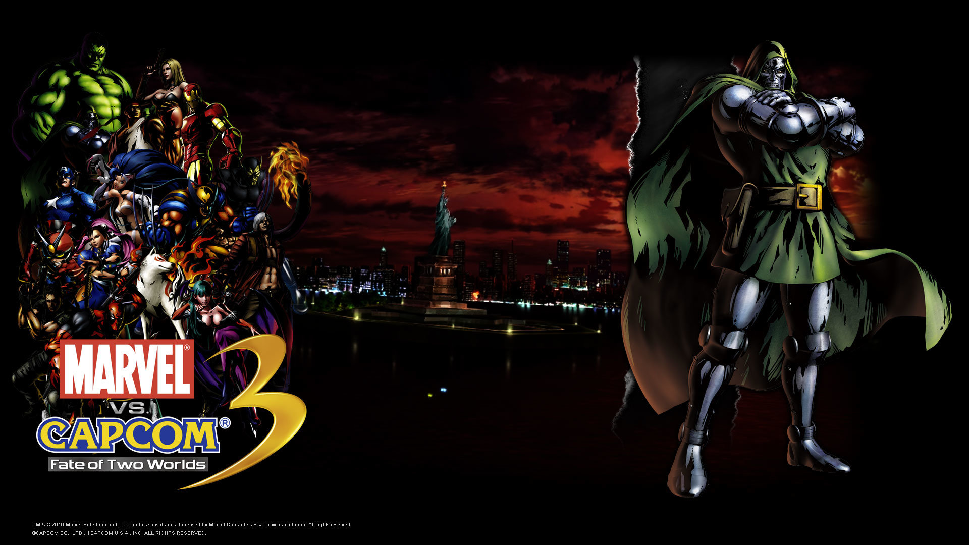 Free download Marvel Vs. Capcom 3: Fate Of Two Worlds background ID:298377 full hd 1920x1080 for desktop