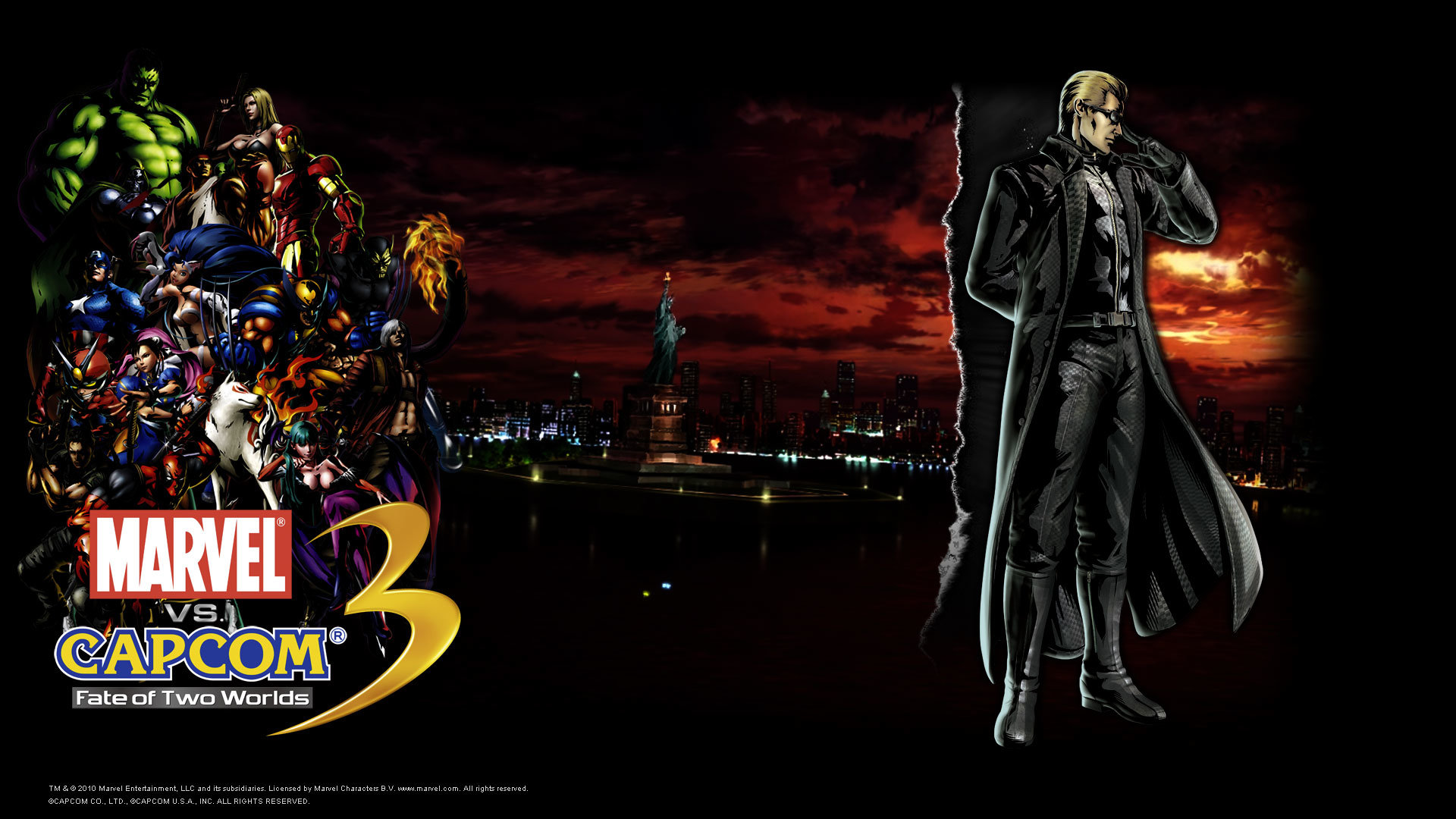 Free Marvel Vs. Capcom 3: Fate Of Two Worlds high quality background ID:298405 for full hd PC
