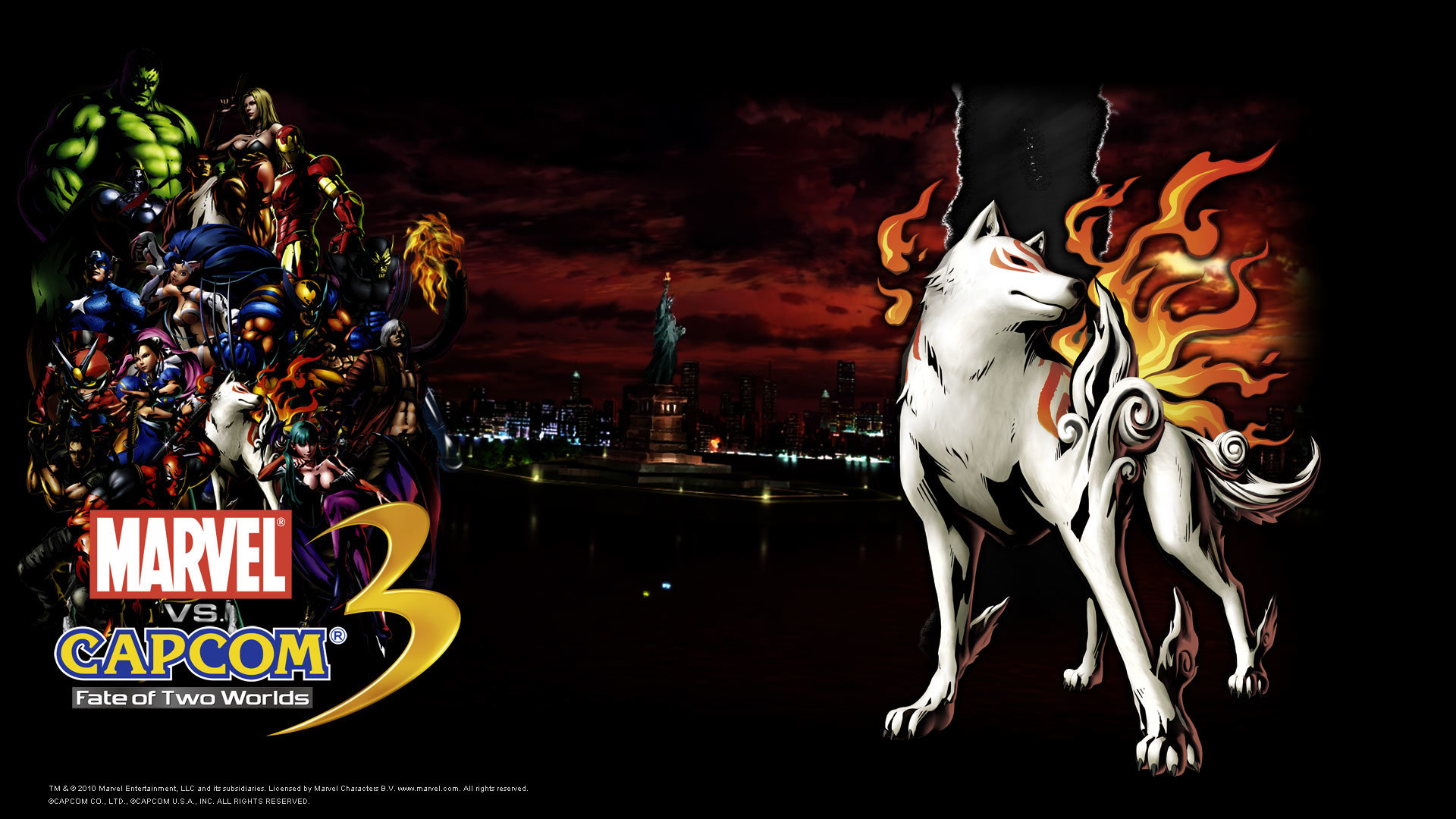 Free download Marvel Vs. Capcom 3: Fate Of Two Worlds background ID:298382 hd 1920x1080 for PC