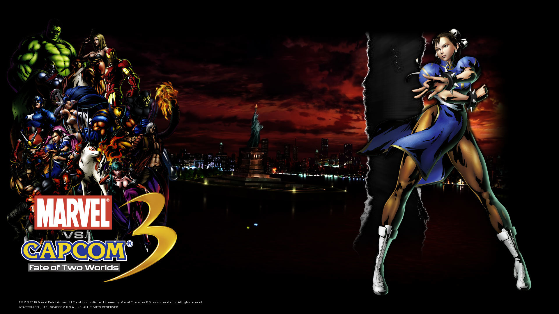 Free download Marvel Vs. Capcom 3: Fate Of Two Worlds wallpaper ID:298408 1080p for computer