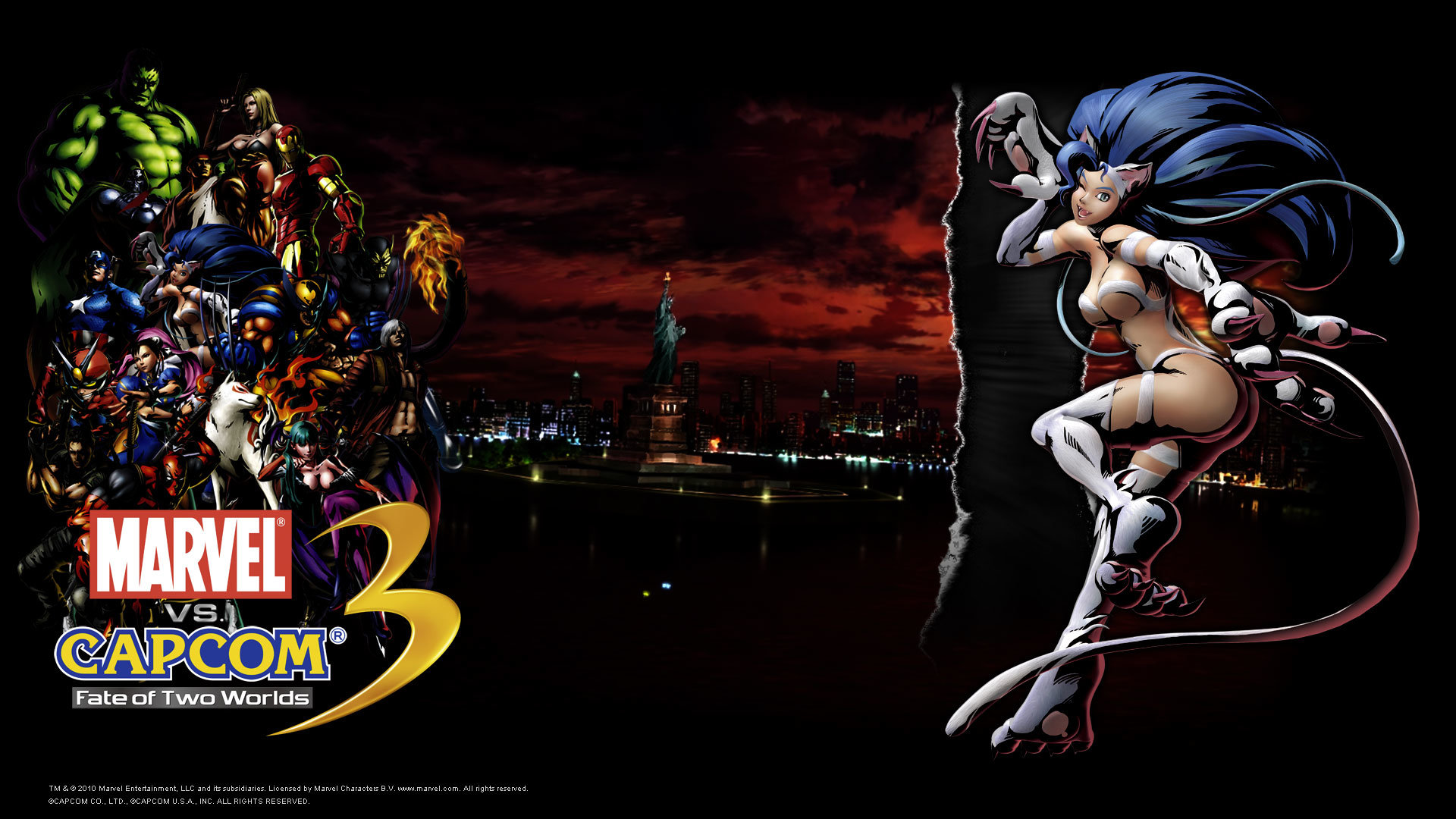 High resolution Marvel Vs. Capcom 3: Fate Of Two Worlds full hd 1080p wallpaper ID:298396 for PC