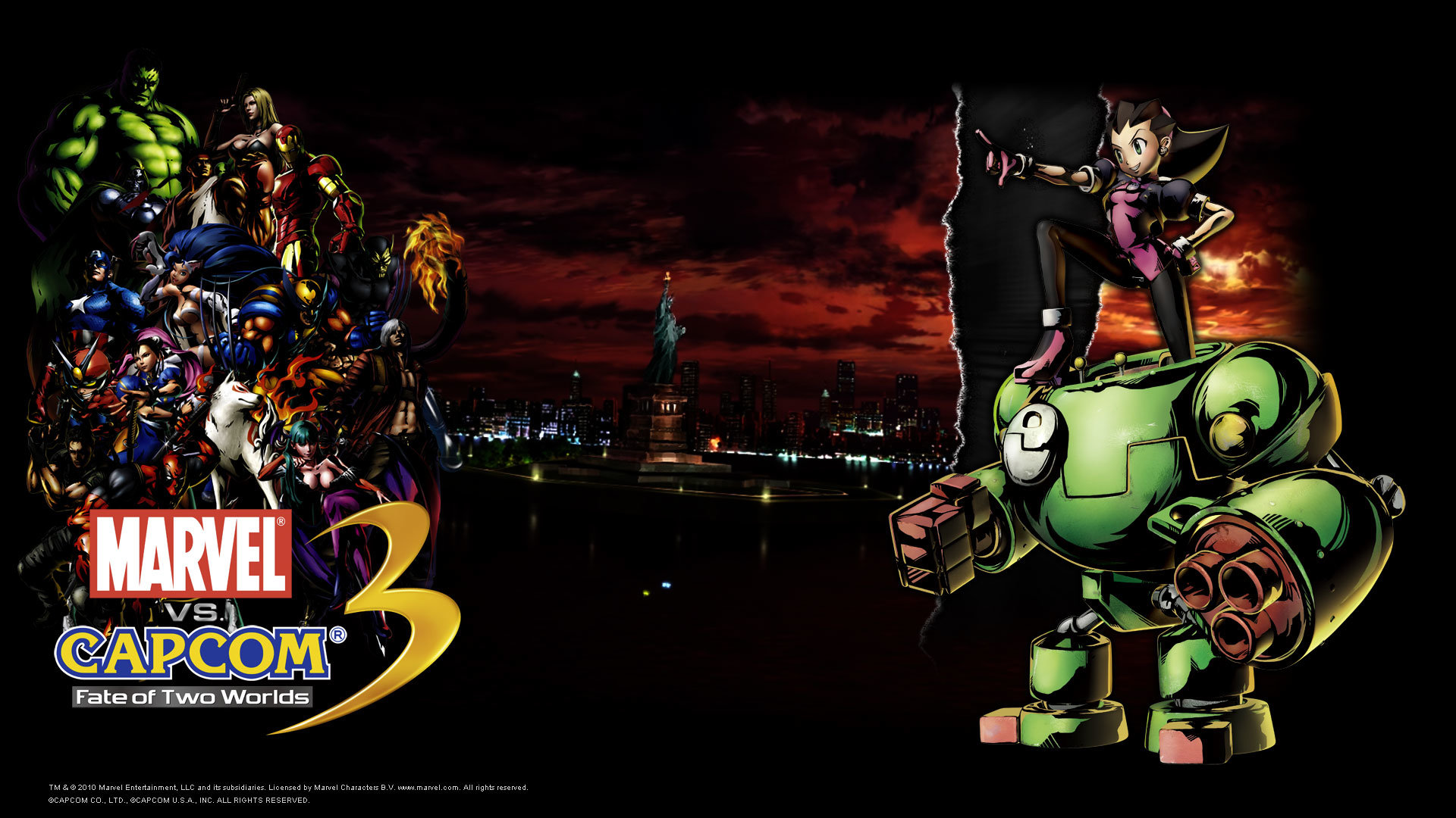 Awesome Marvel Vs. Capcom 3: Fate Of Two Worlds free wallpaper ID:298428 for full hd 1080p desktop