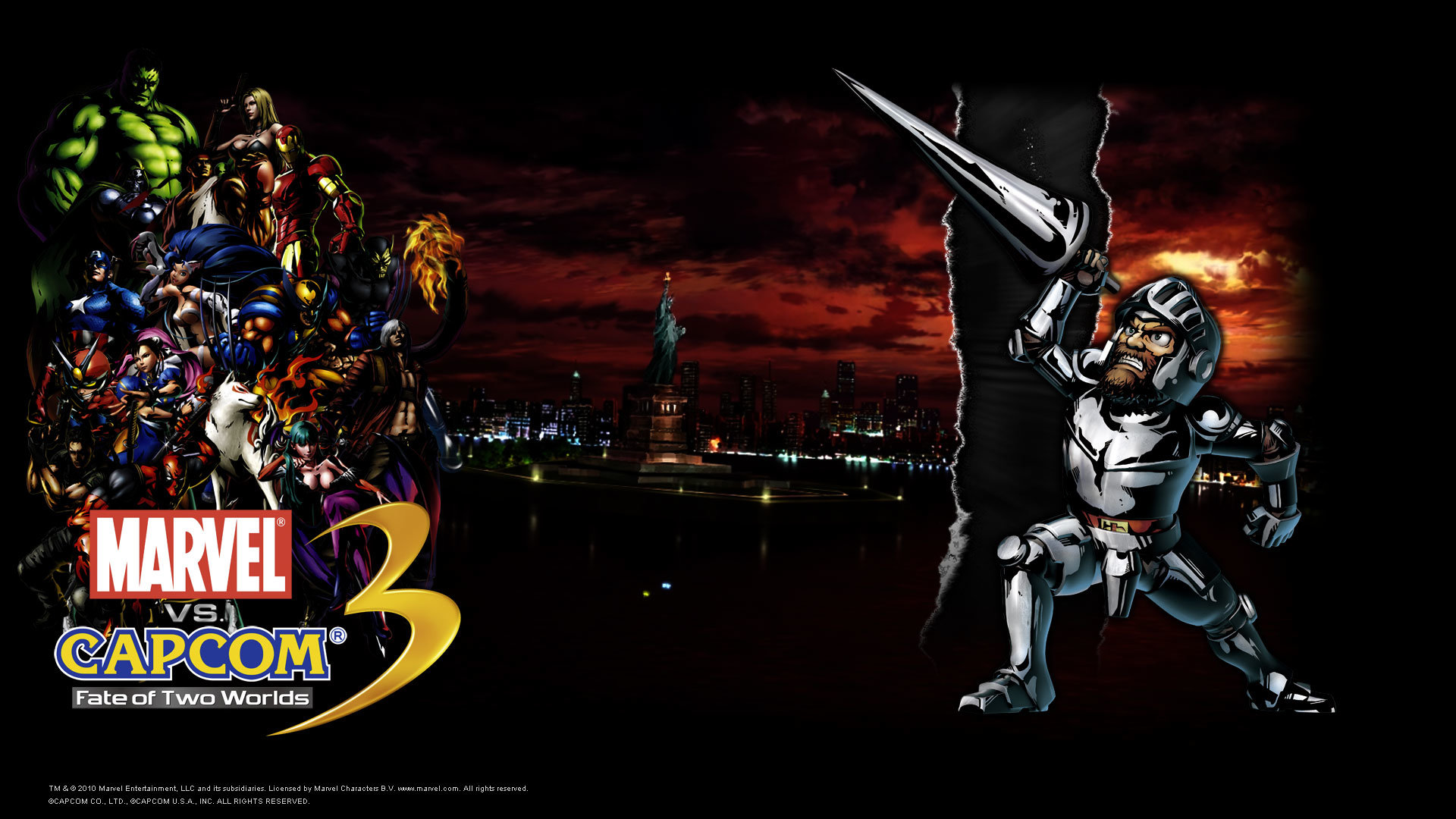 High resolution Marvel Vs. Capcom 3: Fate Of Two Worlds full hd wallpaper ID:298431 for desktop