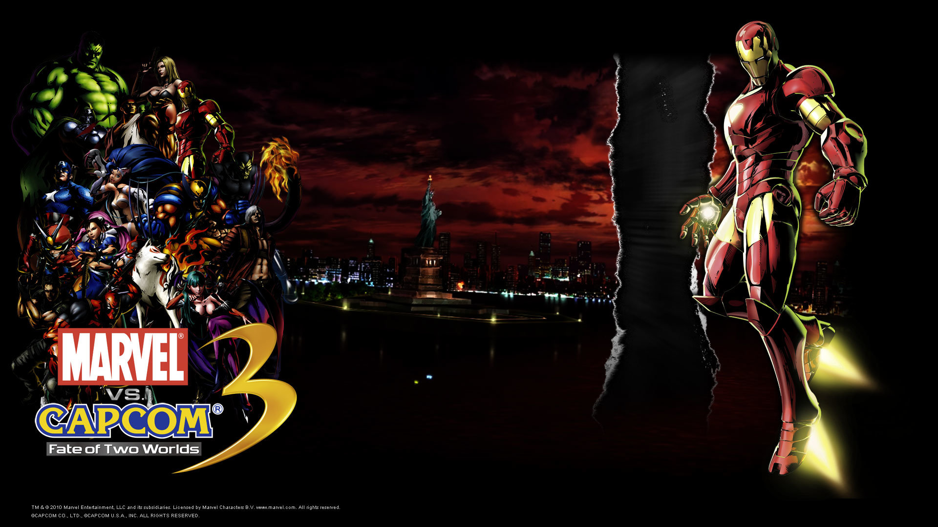 Free Marvel Vs. Capcom 3: Fate Of Two Worlds high quality wallpaper ID:298394 for hd 1080p computer