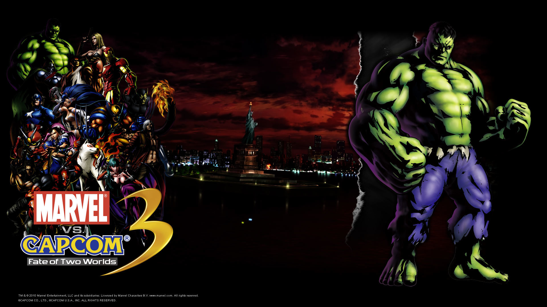 Awesome Marvel Vs. Capcom 3: Fate Of Two Worlds free wallpaper ID:298395 for hd 1920x1080 computer