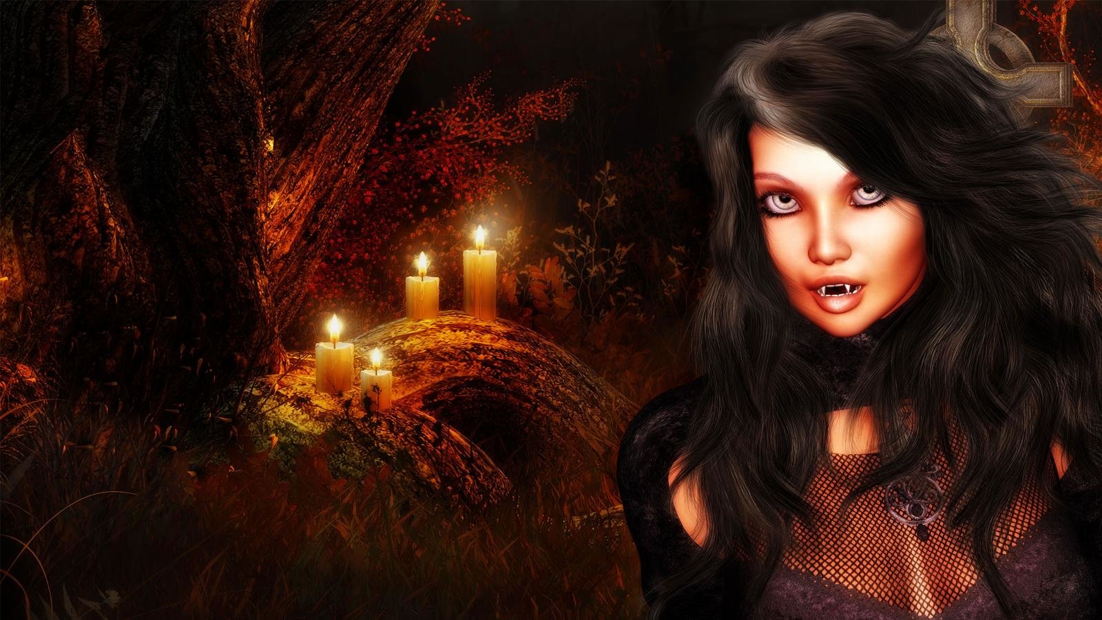 Free Vampire high quality background ID:63575 for hd 1600x900 PC