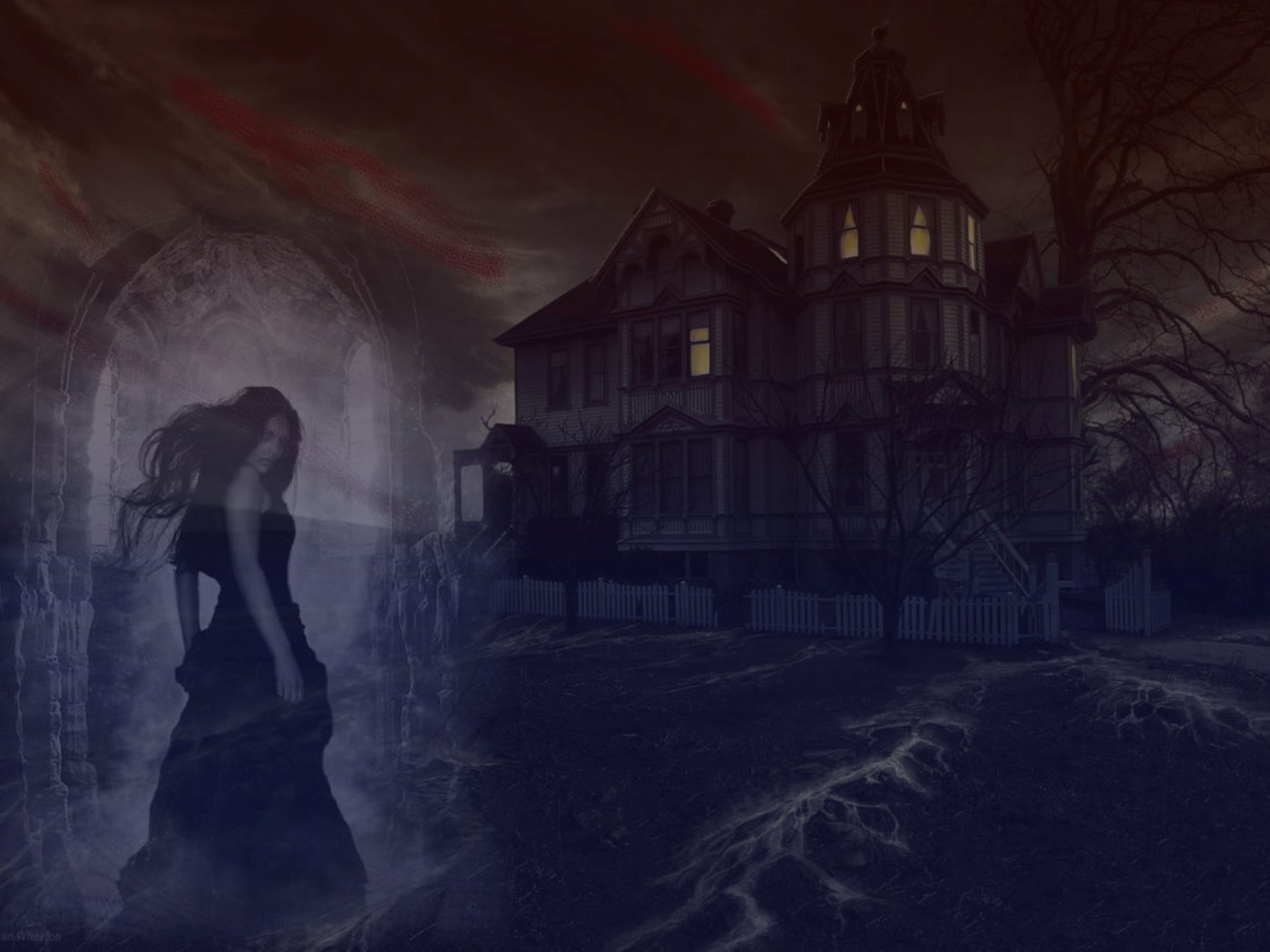 Free download Haunted background ID:447028 hd 1400x1050 for desktop