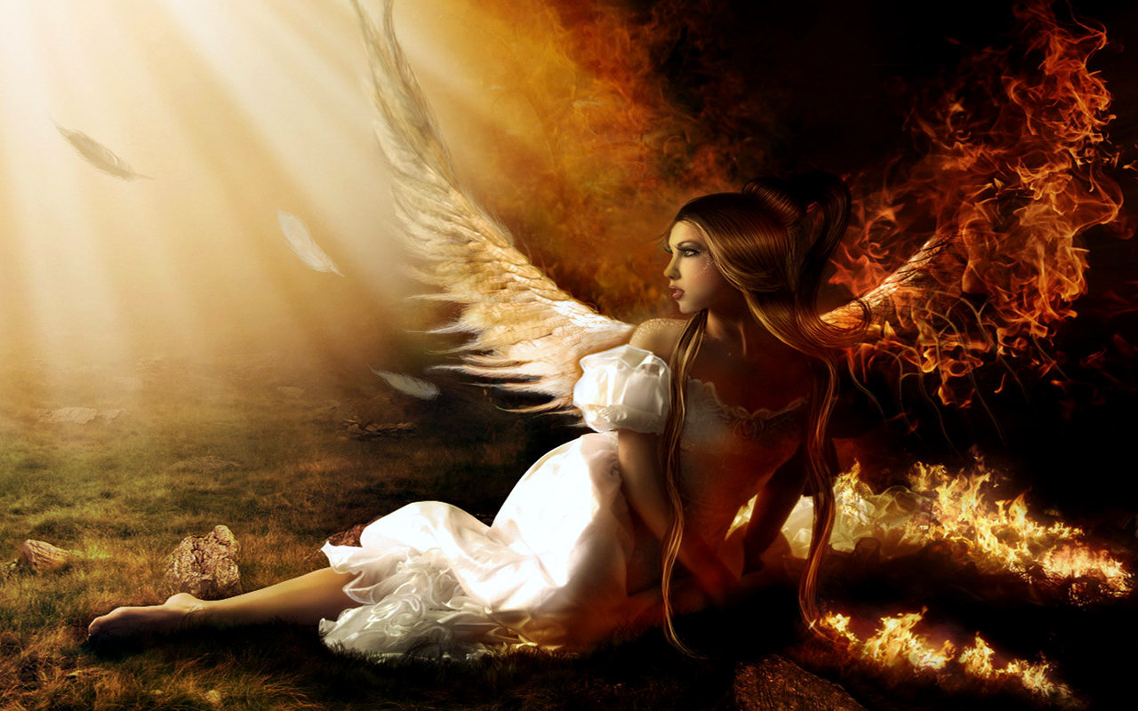 High resolution Angel hd 1280x800 wallpaper ID:7118 for computer