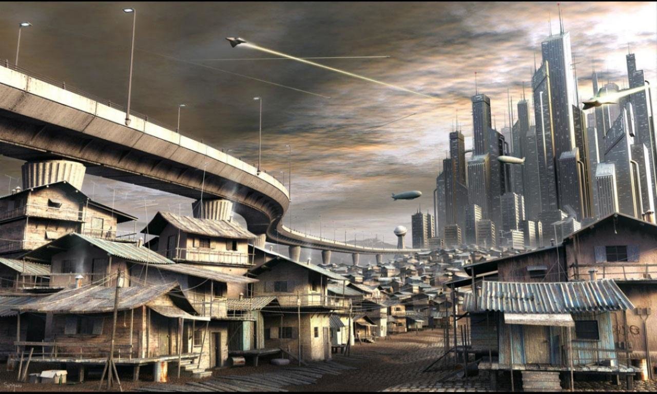 Best Futuristic city background ID:87932 for High Resolution hd 1280x768 computer