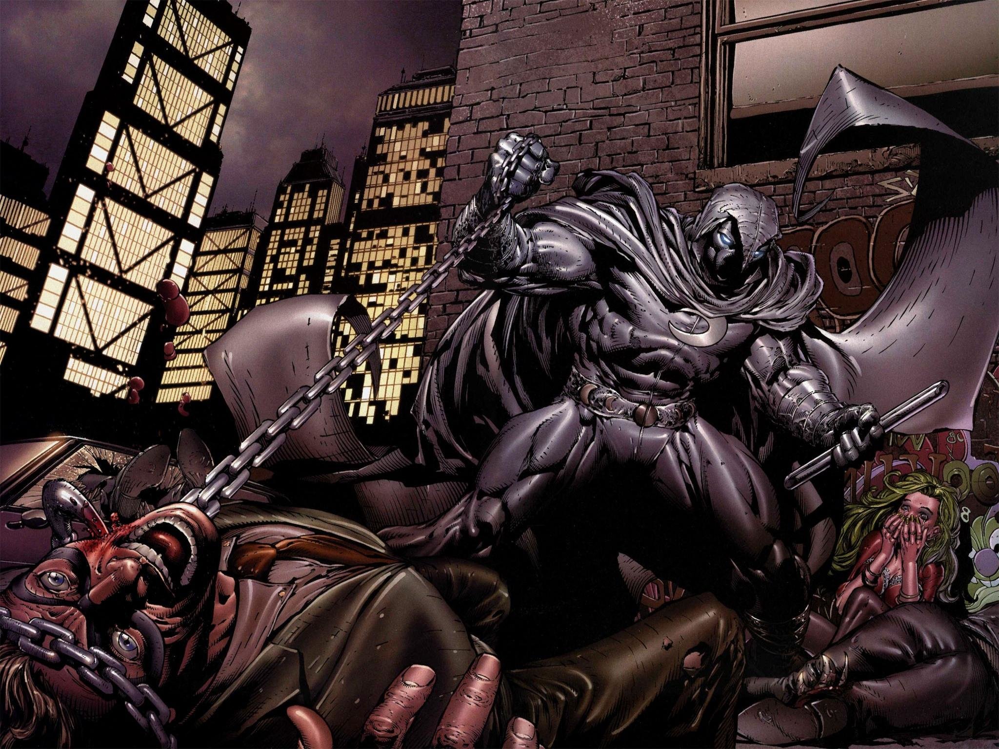 High resolution Moon Knight hd 2048x1536 wallpaper ID:17823 for PC