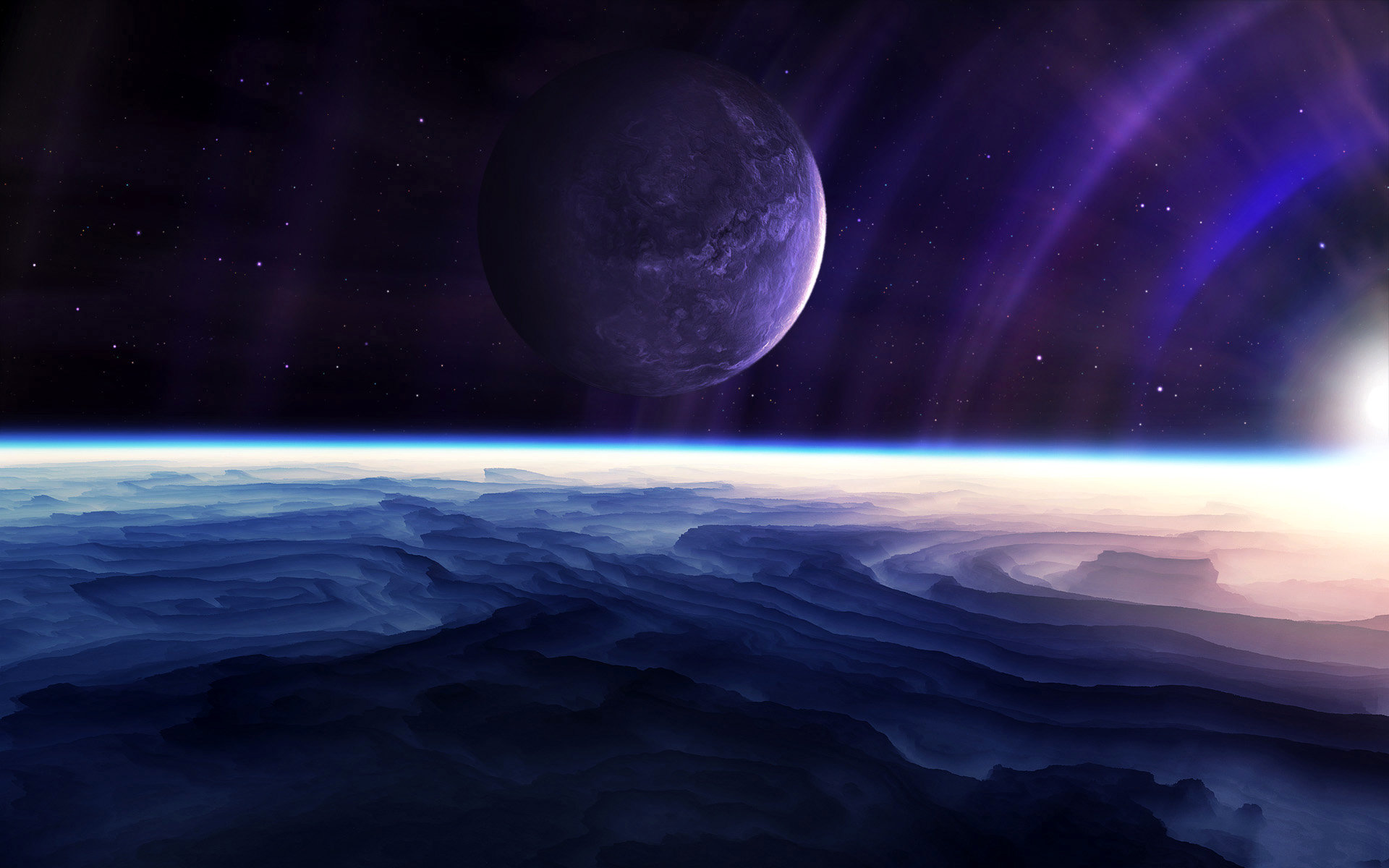 Awesome Planetscape free wallpaper ID:271578 for hd 1920x1200 PC
