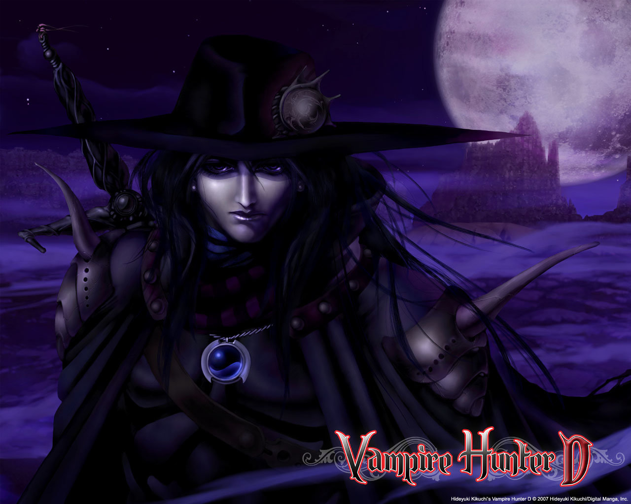 Free download Vampire Hunter D background ID:451002 hd 1280x1024 for desktop