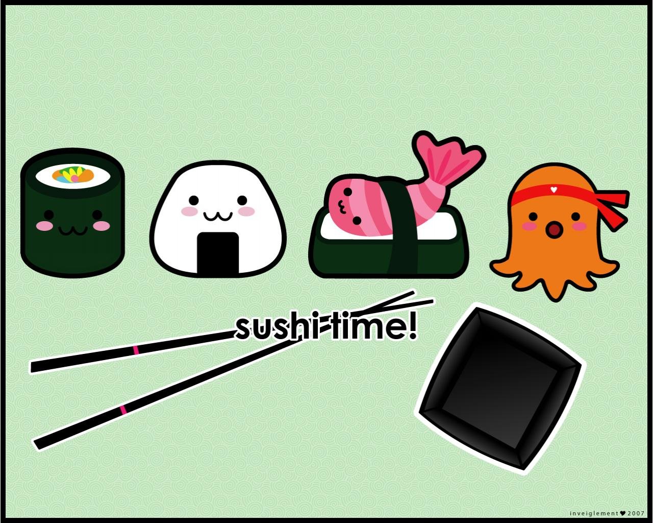 Free download Sushi background ID:232351 hd 1280x1024 for PC