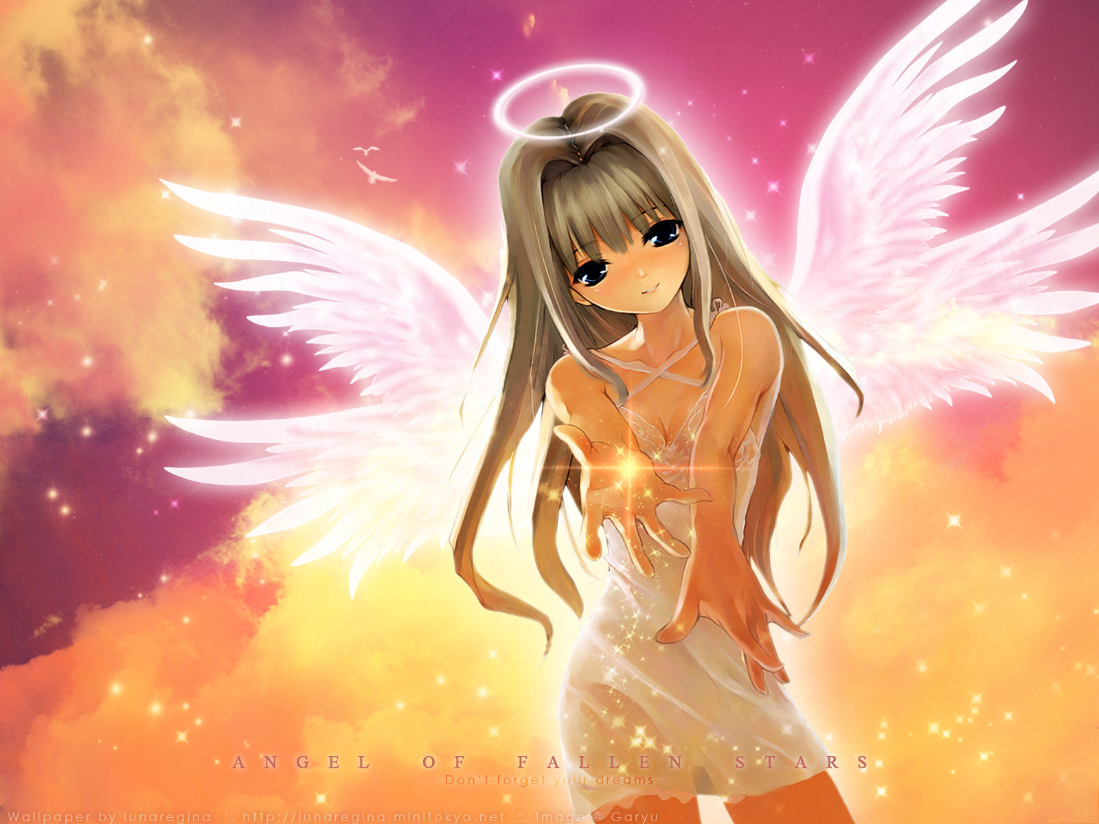 Download hd 1600x1200 Angel Anime computer wallpaper ID:61926 for free