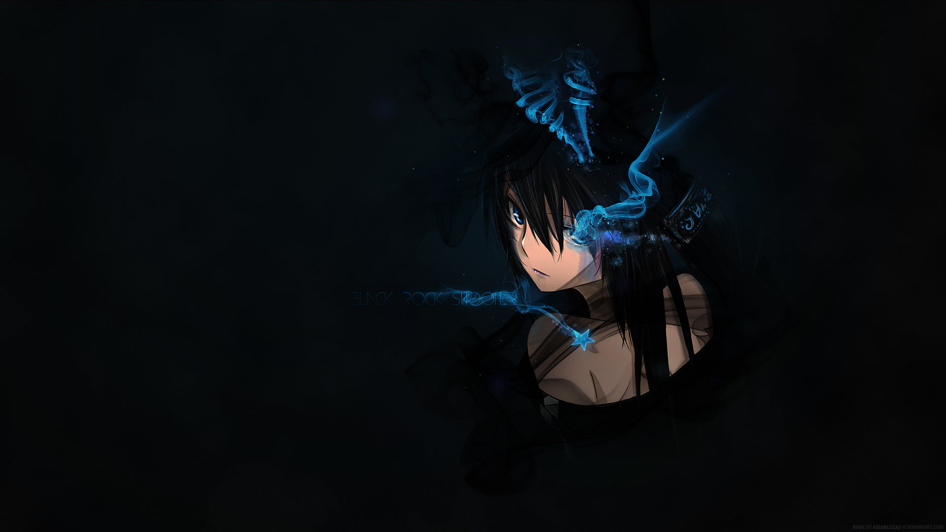 Best Black Rock Shooter background ID:454037 for High Resolution 1080p desktop