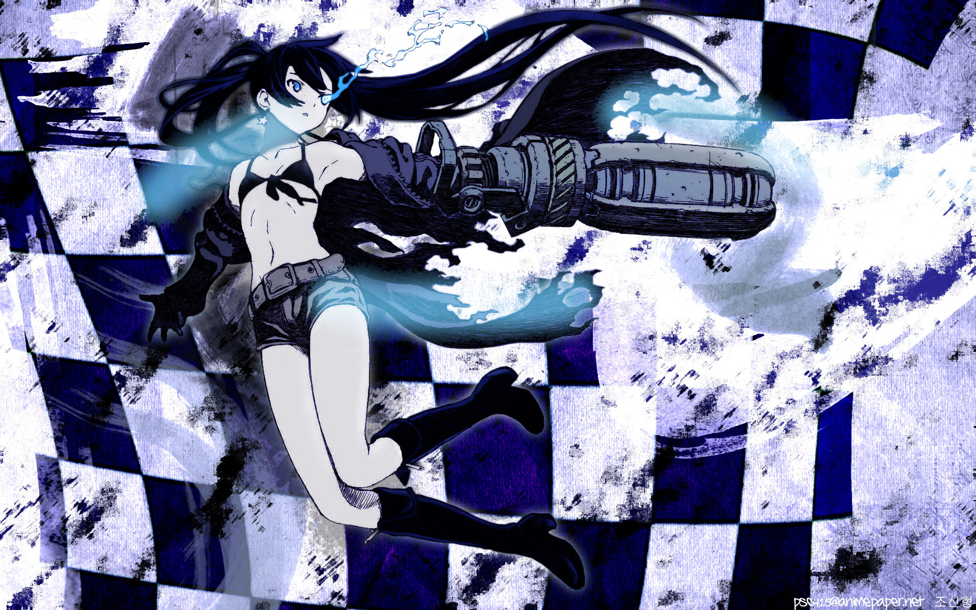 Free download Black Rock Shooter wallpaper ID:454761 hd 1920x1200 for computer
