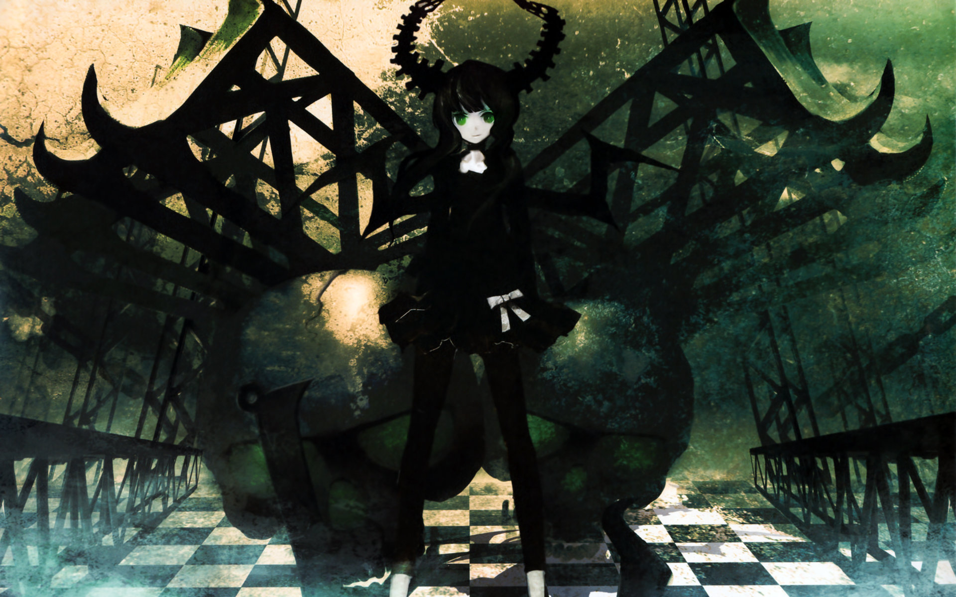Download hd 1920x1200 Dead Master (Black Rock Shooter) PC wallpaper ID:454697 for free