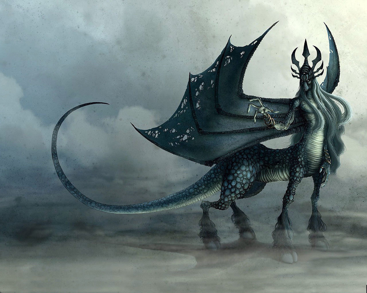 Download hd 1280x1024 Mythical creatures computer wallpaper ID:229688 for free