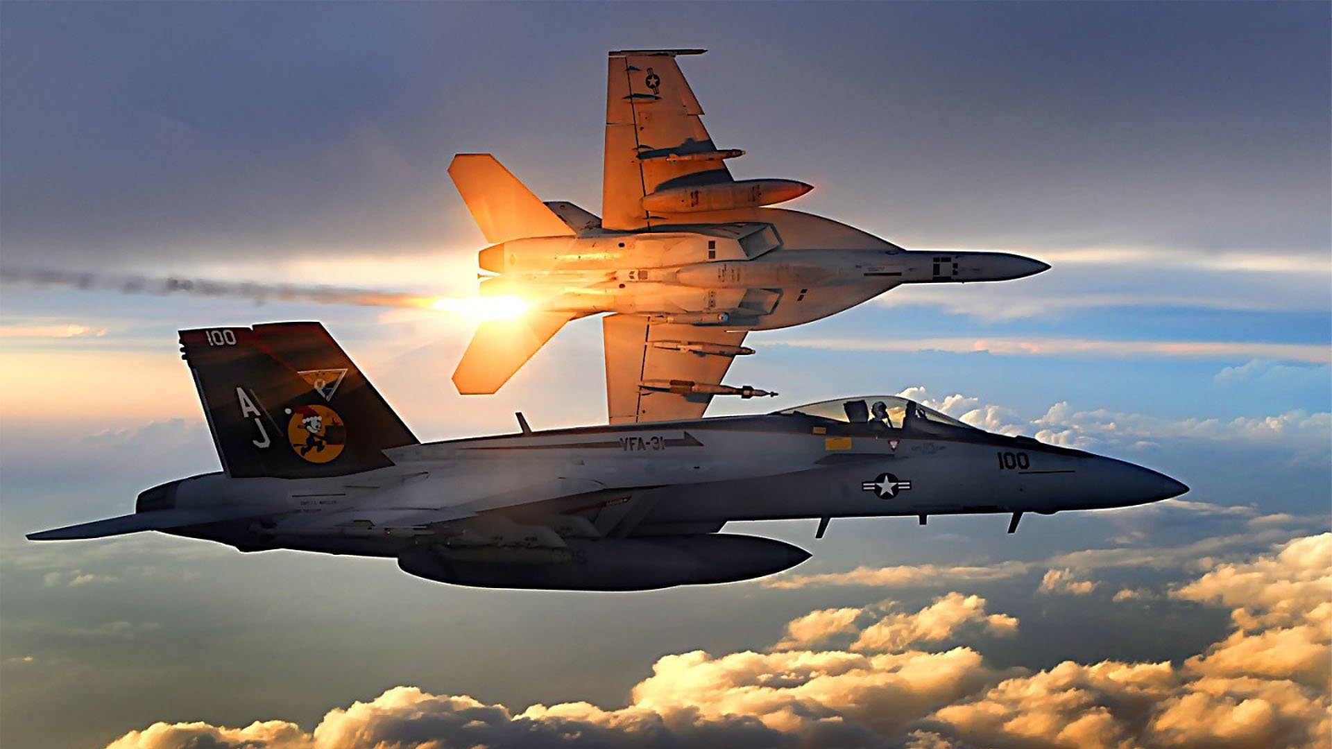 High resolution Boeing F/A-18E/F Super Hornet 1080p wallpaper ID:318676 for desktop
