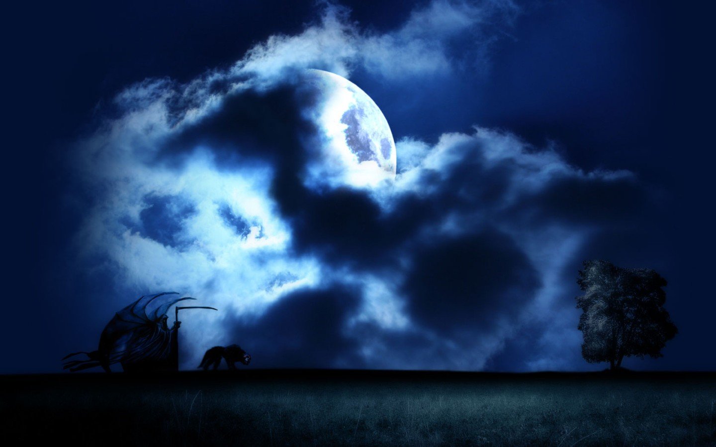 Download hd 1440x900 Scary PC background ID:397281 for free
