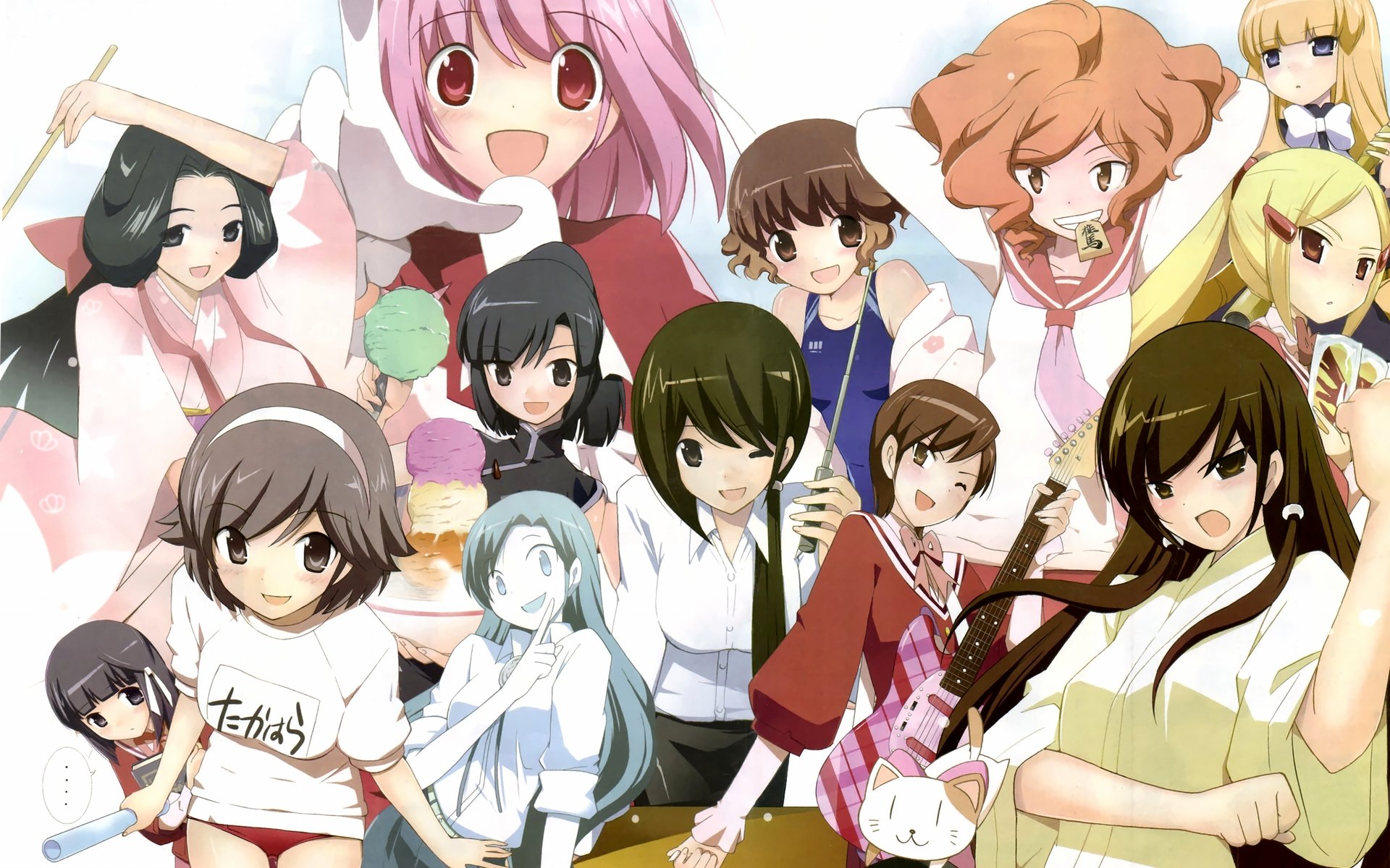 High resolution The World God Only Knows hd 1920x1200 wallpaper ID:372983 for computer
