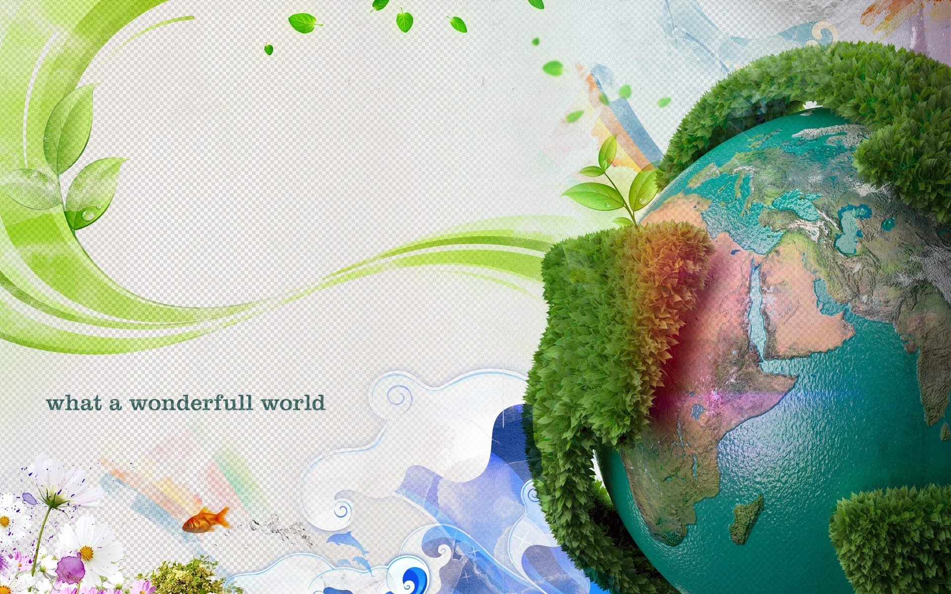 High resolution Earth Day hd 1920x1200 background ID:469977 for PC