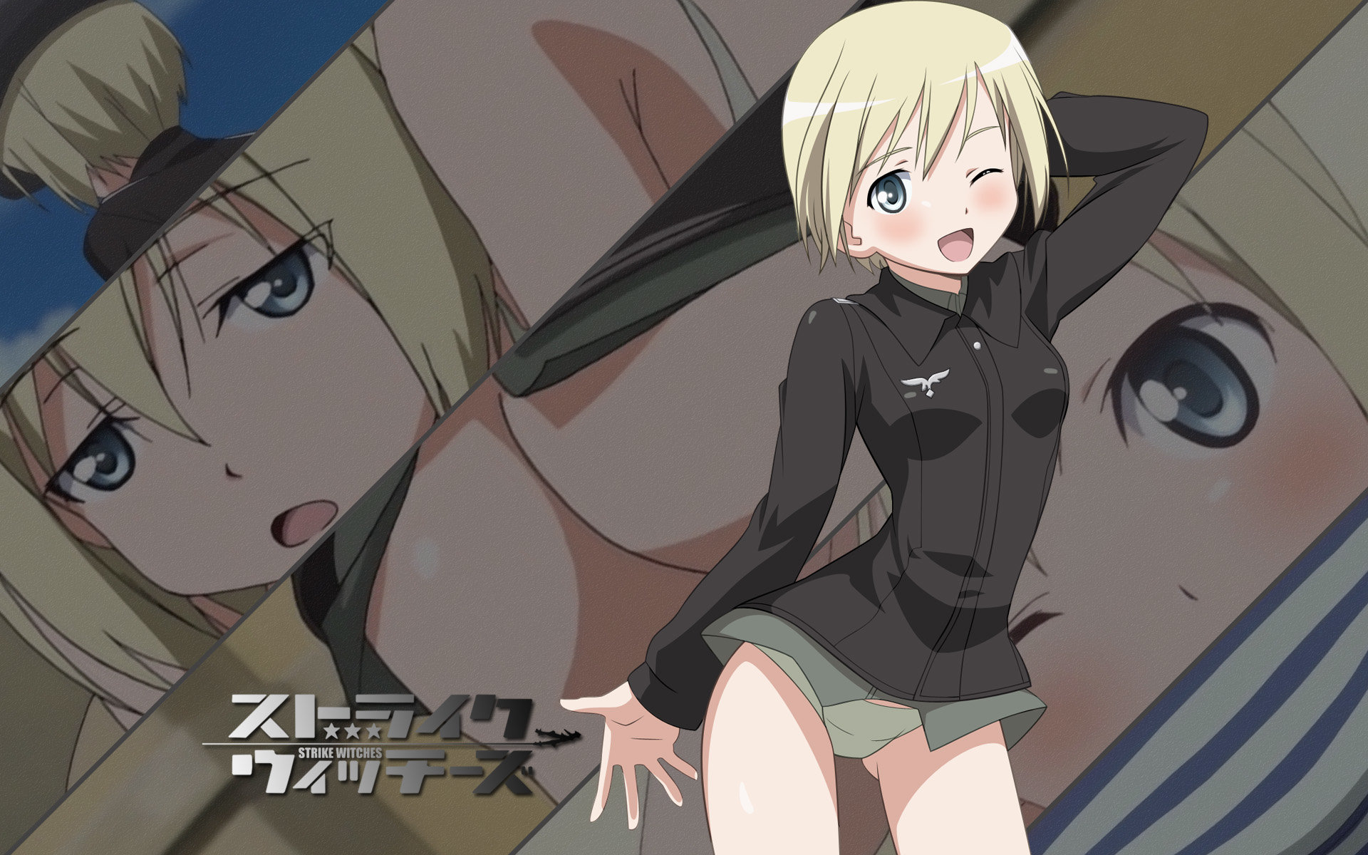Download hd 1920x1200 Strike Witches desktop background ID:305640 for free