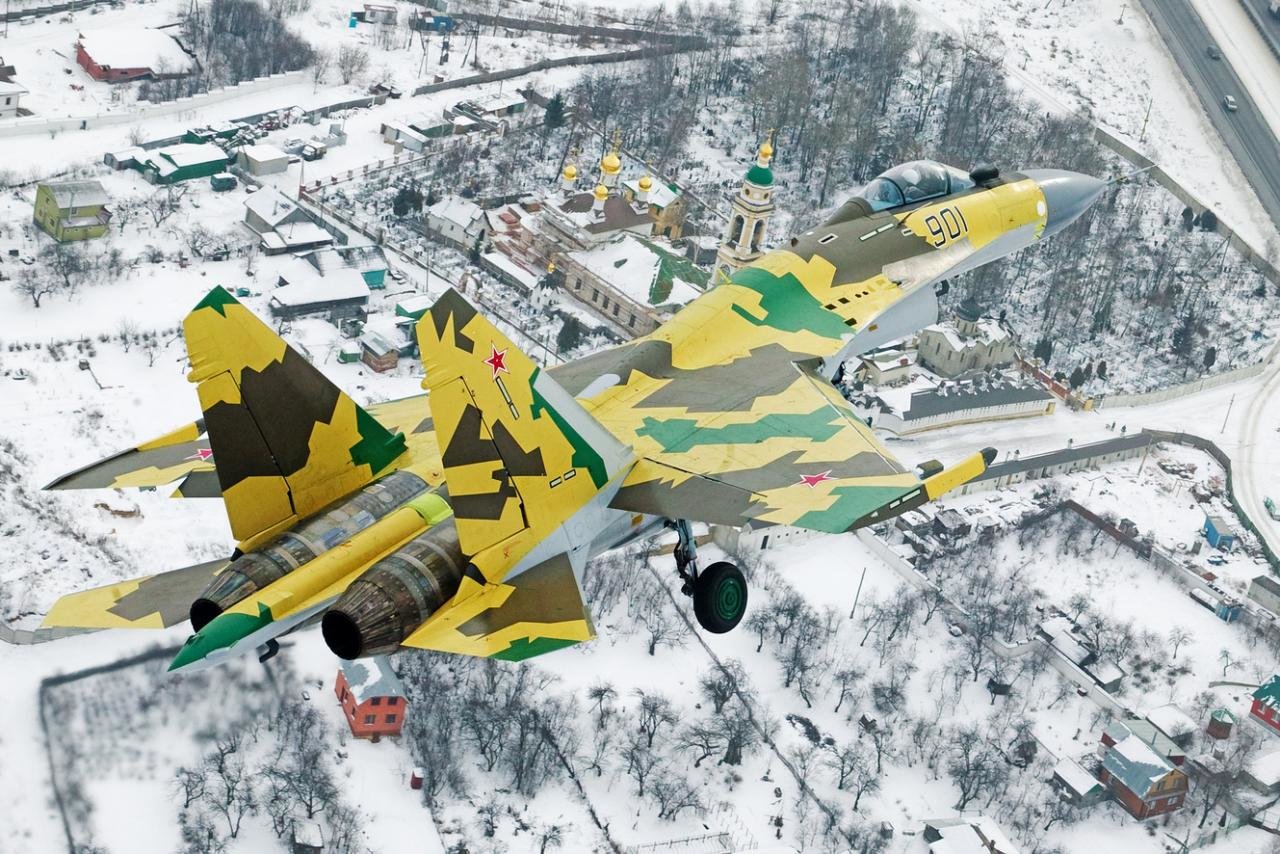 Free Sukhoi Su-35 high quality background ID:187536 for hd 1280x854 desktop
