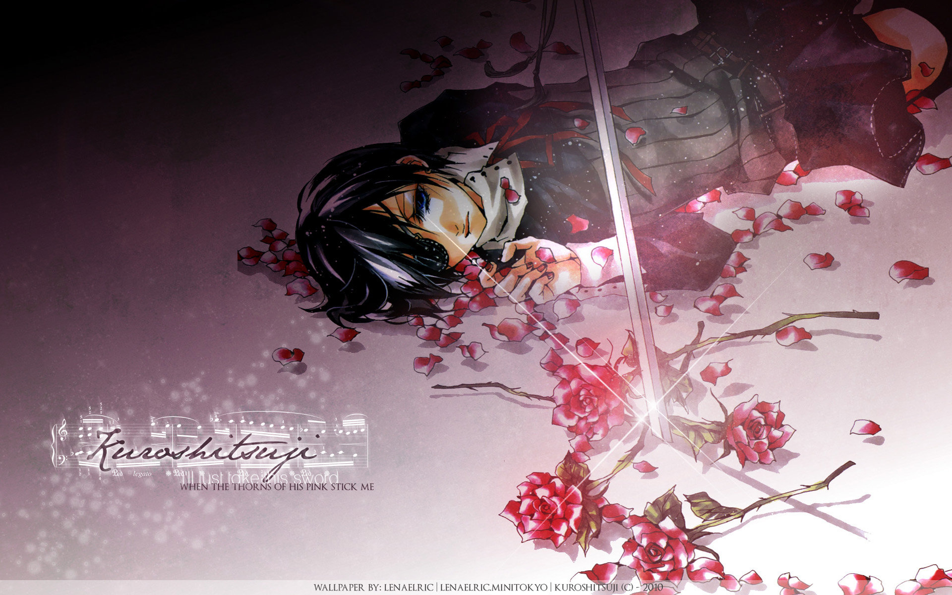 Download hd 1920x1200 Black Butler PC wallpaper ID:446693 for free