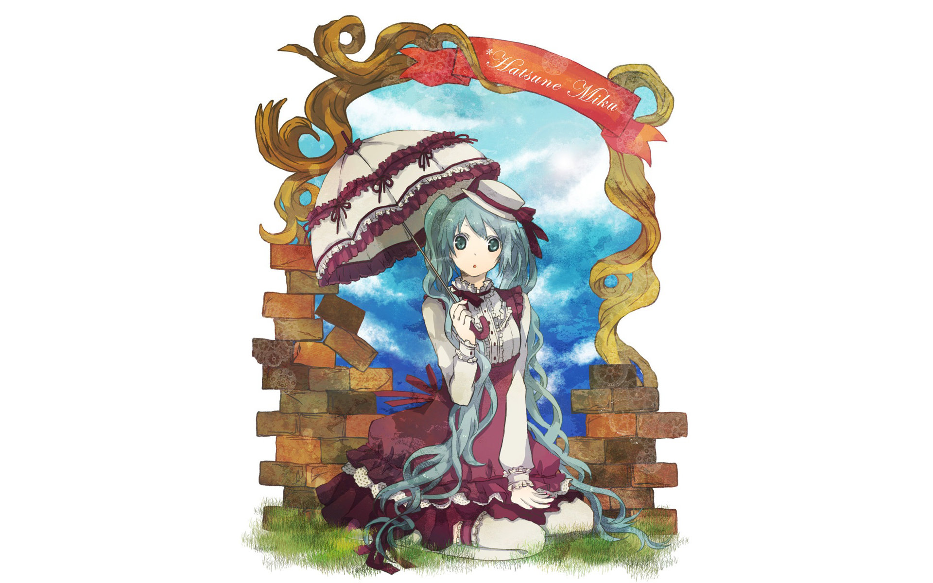 Free download Hatsune Miku wallpaper ID:4397 hd 1920x1200 for computer