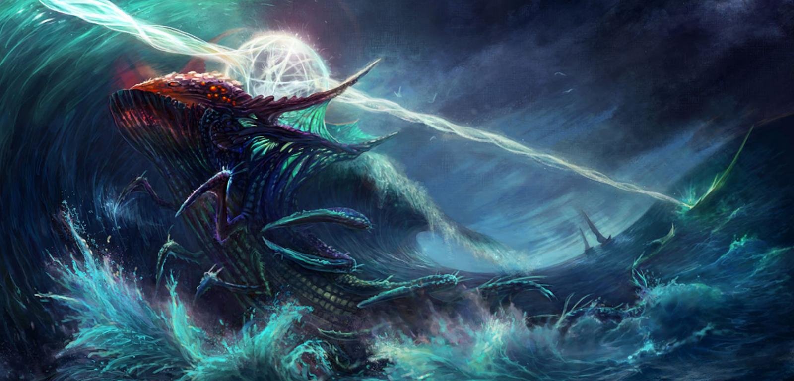 Best Sea Monster wallpaper ID:373698 for High Resolution hd 1600x768 PC