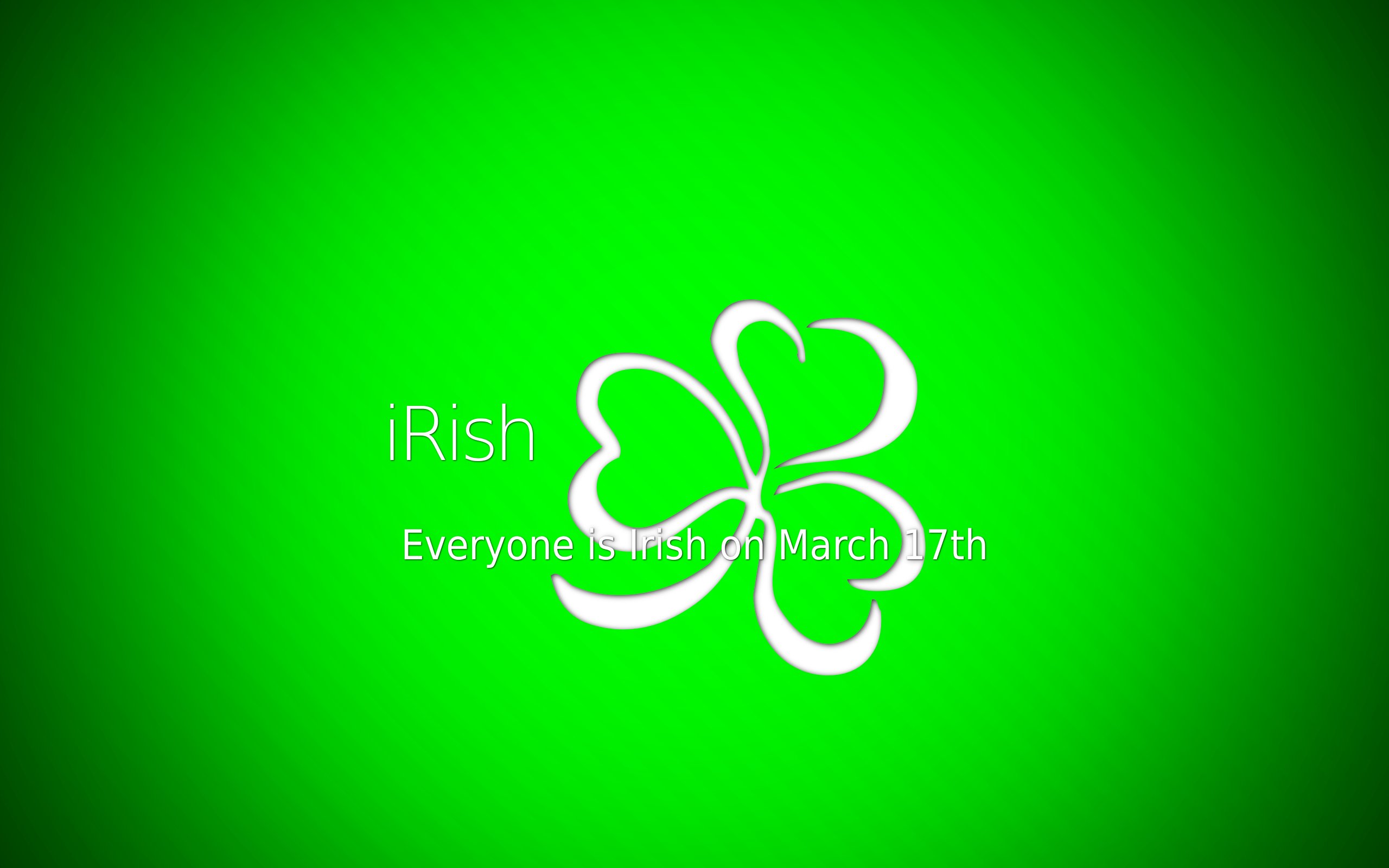 Free St. Patrick's Day high quality background ID:89725 for hd 2560x1600 PC