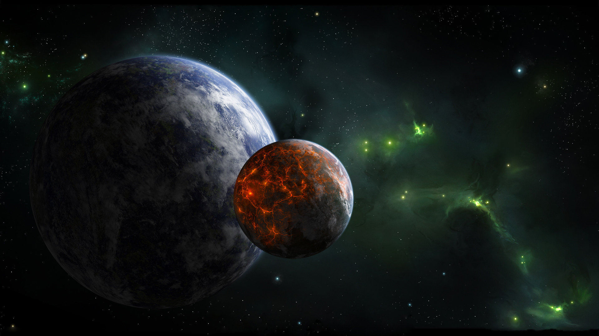 Awesome Planets free background ID:153289 for hd 1080p desktop
