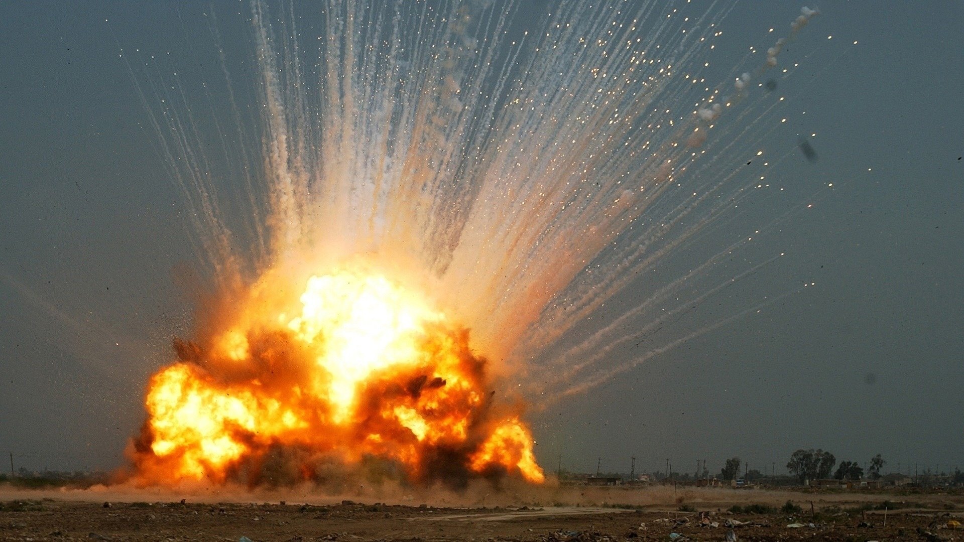 High resolution Explosion Military 1080p background ID:409984 for PC