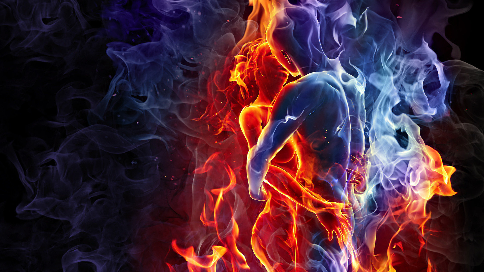 Download 1080p Fire PC wallpaper ID:165447 for free